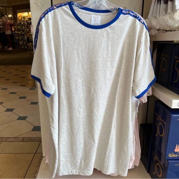 Disney Other - Walt Disney World 50th Anniversary Vault Collection Ringer Shirt NWT